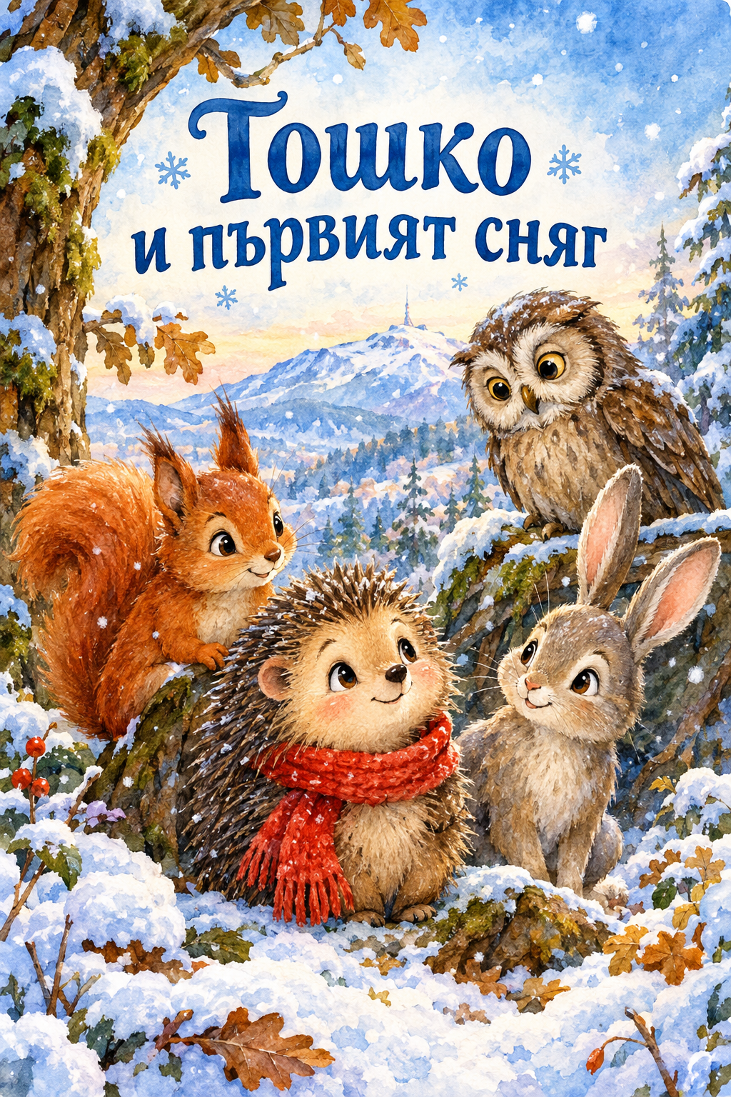 Тошко и първият сняг